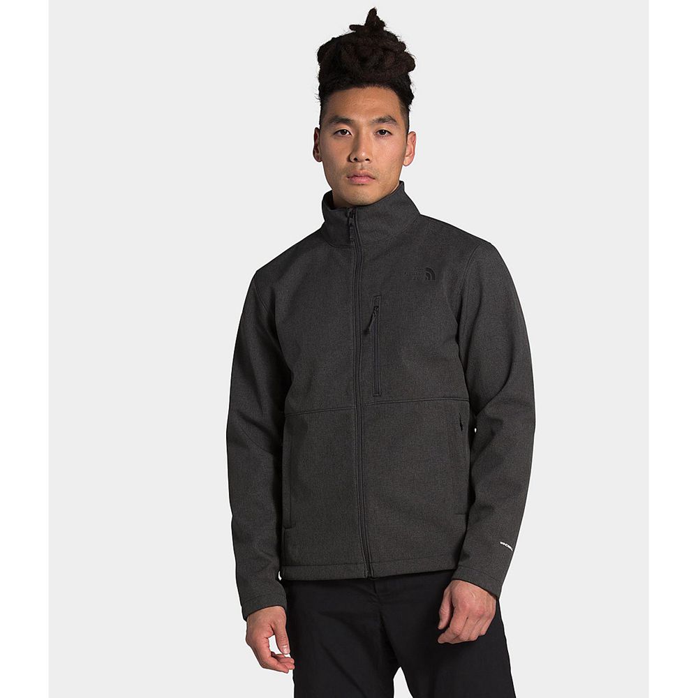 The North Face Softshell Jackets Mens Australia - The North Face Apex Bionic Dark Grey (EPG-078165)